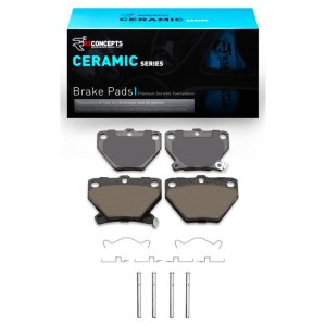 Pontiac Vibe Brake Pads - Rear - R1 Concepts - Ceramic - `00-`08